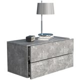 MID.YOU Nočna Omarica Usal L 60, Beton | Shoptok.si