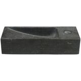 Sapho Crni kameni umivaonik za WC 38x14 cm Blok – | shoptok.hr