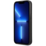 Karl Lagerfeld KLHCP13XMNMP1P za iphone 13 pro max črno pink zaščita - monogram plaque | Shoptok.si