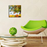 Wallity MDF Zidni sat 40x40cm Šareni