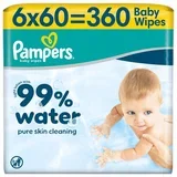 99% Water Baby Wipes vlažni čistilni robčki za otroke 6x60 kos