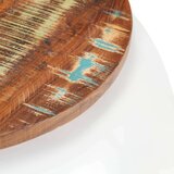  Stolić za kavu bijeli 68x68x30 cm od masivnog obnovljenog drva | shoptok.hr