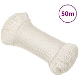 vidaXL Delovna vrv bela 6 mm 50 m polipropilen cene