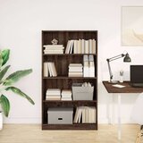 vidaXL Regal za knjige boja hrasta 80x24x143 cm konstruirano drvo | shoptok.hr