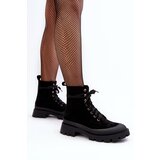 Boto Women's Lace-up Trapery Boots Black Gordts | Shoptok.si