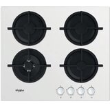 Whirlpool Vgradna plinska kuhalna plošča AKT 625/WH 60 cm 4 gorilniki, (5000542606) Cene