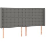 box spring s madracem LED tamnosivi 180x200 cm tkanina | shoptok.hr