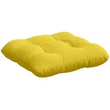  Jastučići za sjedenje 4 pcs Svijetlo žuta 45 x 45 x 12 cm | shoptok.hr