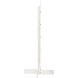 vidaXL Lesena novoletna jelka za okras bela 100 cm trdna borovina | Shoptok.si