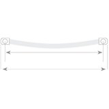  Radijator Prima White 60x100 zaobljeni | shoptok.hr