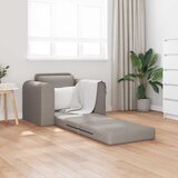 Krevet na razvlačenje Sivo-smeđa 98 x 71 x 83 cm tkanina | Eponuda.ba