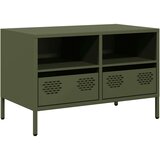 vidaXL TV ormarić maslinastozeleni 68x39x43,5 cm hladno valjani čelik | shoptok.hr