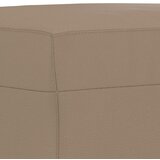  4-dijelni set sofa s jastucima boja cappuccina od umjetne kože | shoptok.hr