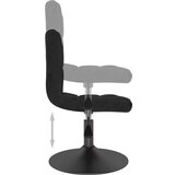  Okretni barski stolac crni baršunasti | shoptok.hr
