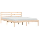 vidaXL Konstrukcija postelje Naravna 208.6 x 157.6 x 69.4 cm, (5000121601) Cene