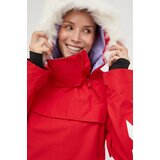 Roxy Jakna Chloe Kim rdeča barva | Shoptok.si