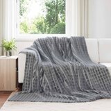  Pokrivač Tamno siva 240 x 220 cm Runo | shoptok.hr