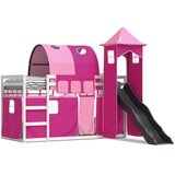  The living store pograd s toboganom in zavesami roza 90x200 cm - pograd, (21490910) | Shoptok.si