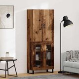  Kuhinjski ormarić 2 pcs Staro drvo Inženjerska drva i staklo | shoptok.hr