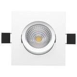 Eglo LED vgradna svetilka Saliceto (Topla bela, Bela, 8,8 x 8,8 x 4,2 cm) | Shoptok.si