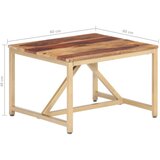  Bočni stolić 60 x 60 x 40 cm od masivnog drva | shoptok.hr