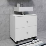 MID.YOU Omarica Za Pod Umivalnik Nilosi L, Bela | Shoptok.si