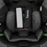 Lionelo autosjedalica Levi One i-Size 9-36 kg (76-150 cm) 360, Black Grey | shoptok.hr