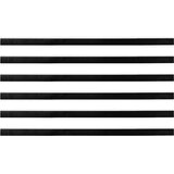  Držač četke za vrata 6 pcs Bijelo 100 cm Aluminijski legura | shoptok.hr