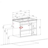  Shelf Nord 75 zidni | shoptok.hr