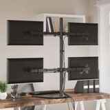  Nosilec za monitor črno jeklo VESA 75/100 mm, (21007401) | Shoptok.si