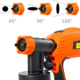 vidaXL Električni pištolj za prskanje boje s 3 mlaznice 500 W 800 ml | shoptok.hr