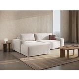 Micadoni Bež raztegljiva kotna sedežna garnitura (levi kot) Jodie – Home | Shoptok.si