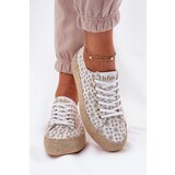 Lee Cooper Patterned Women's Sneakers On Platform With Braiding | Shoptok.si