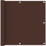 Furnova Balkonsko platno rjavo 90x400 cm oksford blago, (21919262) | Shoptok.si