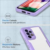 Techsuit ColorVerse 360 ​​Series obostrana zaštitna maska za Samsung Galaxy A52 4G / A52 5G / A52s 5G – crna | shoptok.hr