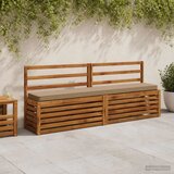  Jastučić za klupu - 1 dio VUGHT 100% poliester Sivosmeđa - Taupe (poliester) 200 x 30 cm 1 Slike