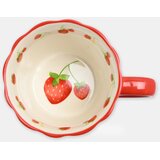 Sinsay Keramička šalica s motivom jagoda | shoptok.hr