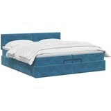  od pjene s madracem i LED-om Tamno plava 200 x 200 cm | shoptok.hr