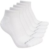Skechers Športne nogavice 5pk Unisex 1/2 Terry Qtr Crew Bela | Shoptok.si