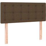  Box spring postelja z vzmetnico temno rjav 90x190 cm blago, (20790709) | Shoptok.si