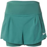 Nike Športne hlače zelena / bela