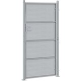  Dvorišna vrata - Vrtna vrata Srebrno 96 x 180 cm Nehrđajući čelik | shoptok.hr