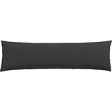 vidaXL Blazine za kavč 2 pcs Črna 145 x 40 cm blago | Shoptok.si