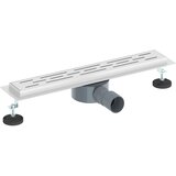  Odvod za tuš s staklenim poklopcem i 360° sifonom Srebrno 50 cm | shoptok.hr