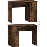  Radni stol boja dimljenog hrasta 100x55x75 cm konstruirano drvo | shoptok.hr