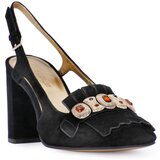 Elvio Zanon Salonarji SANDALO NERO Črna Cene