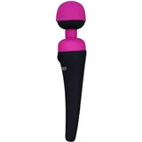 Palm Power Wand - bežični vibrator za masažu (ružičasto-crni) | shoptok.hr