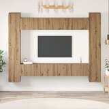  Set TV komoda Zidne 10 pcs hrast artisan 30.5 x 30 x 90 cm Cijene