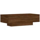 Maison Chic Klubska mizica - kavna mizica - Nizka mizica rjavi hrast 100x49,5x31 cm inženirski les, (21754863) | Shoptok.si