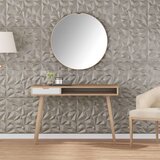 vidaXL Stenski paneli 24 kosov beton 50x50 cm XPS 6 m² ametist | Shoptok.si